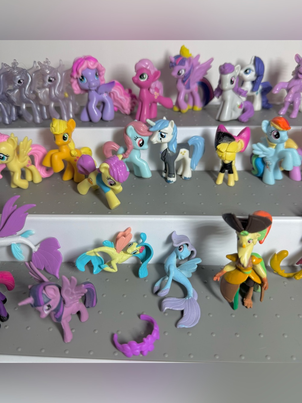 My Little Pony MLP G4 Blind Bag Mini Figures Lot of 34 w/ Movie Characters - Picture 3 of 6